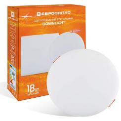 Светильник точечный Євросвітло LED-R-120-18 4200К без рамки Фото