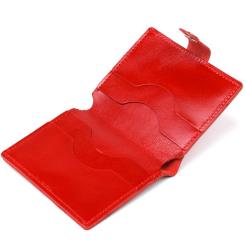 Портмоне Shvigel Кожаное Красное Фото 5