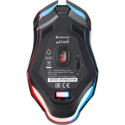 Мышка Defender Katana GM-511 LED Wireless Black Фото 6