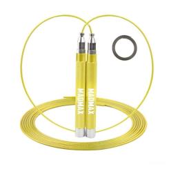 Скакалка MadMax MFA-286 Speed jump rope швидкісна Жовта Фото