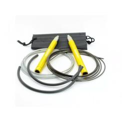 Скакалка MadMax MFA-286 Speed jump rope швидкісна Жовта Фото 1