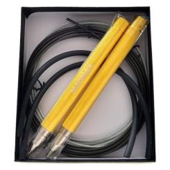 Скакалка MadMax MFA-286 Speed jump rope швидкісна Жовта Фото 2
