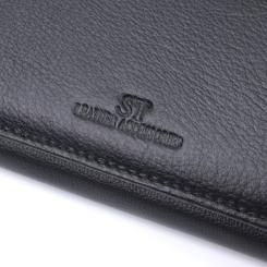 Кошелек ST Leather З натуральної шкіри Чорний Фото 4