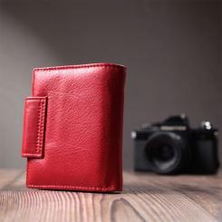 Кошелек ST Leather Из натуральной кожи Красный Фото 9