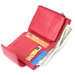 Кошелек ST Leather Из натуральной кожи Красный Фото 6