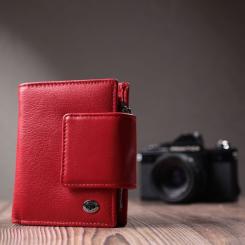 Кошелек ST Leather Из натуральной кожи Красный Фото 8