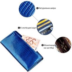 Кошелек ST Leather Синий Фото 3