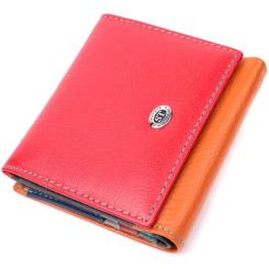 Кошелек ST Leather Из натуральной кожи Разноцветный Фото