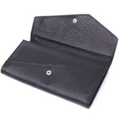 Кошелек ST Leather Кожаный Черный Фото 4