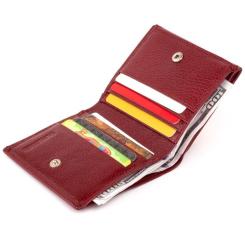 Кошелек ST Leather Бордовый Фото 4
