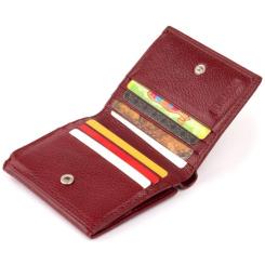 Кошелек ST Leather Бордовый Фото 6