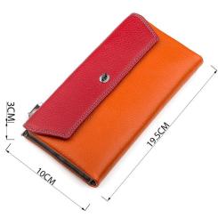 Кошелек ST Leather Красный Фото 2