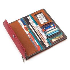Кошелек ST Leather Красный Фото 5