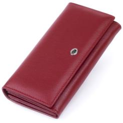 Кошелек ST Leather Бордовий Фото