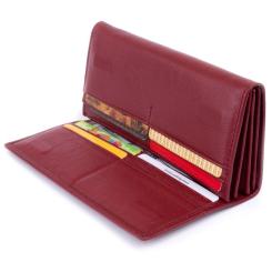 Кошелек ST Leather Бордовий Фото 4