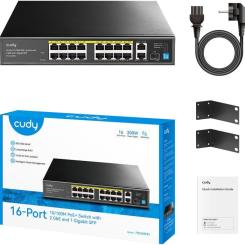 Коммутатор сетевой Cudy FS1018PS1 Фото 1