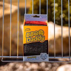 Скребок Scrub Daddy BBQ Металлизированный для гриля 2 шт. Фото 1