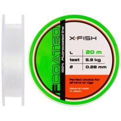 Флюорокарбон X-Fish FCoated 20m 0.28mm 5.9kg Фото