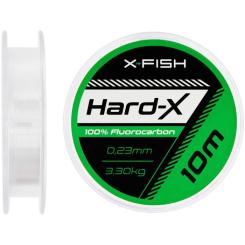 Флюорокарбон X-Fish Hard-X 10m (clear) 0.23mm 3.30kg Фото