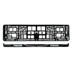 Рамка номерного знака Poputchik Mazda Фото 1