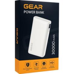 Батарея универсальная GEAR 30000mAh, PD/100W, black Фото 2