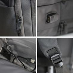 Рюкзак туристический NikiBo Scout 20л чорний Фото 3