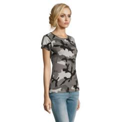 Футболка Sol's Camo women сірий камо XL Фото 2