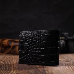 Кошелек Bond Accessories Из натуральной кожи Черный Фото 9