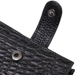 Кошелек Bond Accessories Из натуральной кожи Черный Фото 2