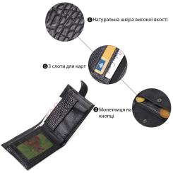 Кошелек Bond Accessories Из натуральной кожи Черный Фото 4