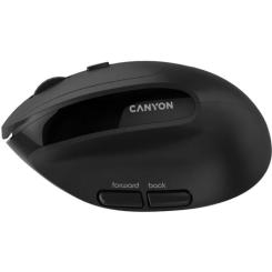 Мышка Canyon MW-25 LED Silent Wireless/Bluetooth Black Фото 8