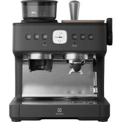 Рожковая кофеварка эспрессо Electrolux E8EC1-8BP Фото 1