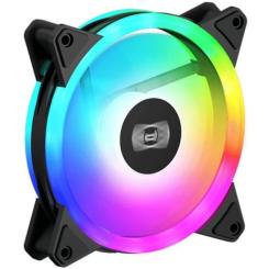 Кулер для корпуса PcCooler F3 T120 ARGB BK 3IN1 Фото 2
