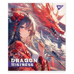 Тетрадь Yes Dragon mistress 12 аркушів лінія Фото 5