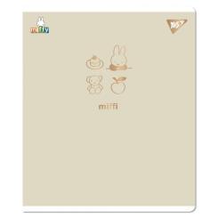 Тетрадь Yes Gold Miffy 12 листов косая линия Фото 1