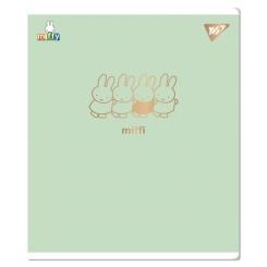 Тетрадь Yes Gold Miffy 12 листов косая линия Фото 2