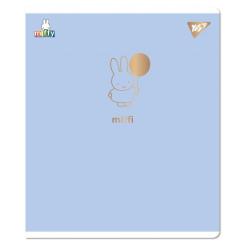 Тетрадь Yes Gold Miffy 12 листов косая линия Фото 5