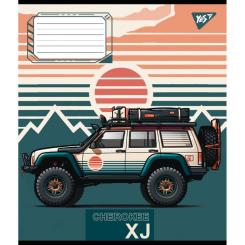 Тетрадь Yes Off road vehicle А5 48 аркушів лінія Фото 5