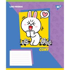 Тетрадь Yes Line Friends Funny А5 12 листов линия Фото 3