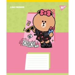 Тетрадь Yes Line Friends Funny А5 12 листов линия Фото 4