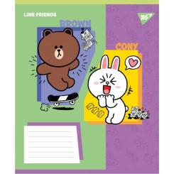 Тетрадь Yes Line Friends Funny А5 12 листов линия Фото 5