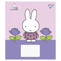 Тетрадь Yes Miffy Spring А5 12 аркушів коса лінія Фото 2