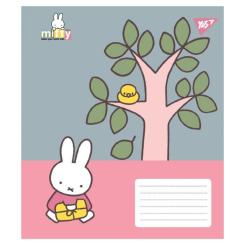 Тетрадь Yes Miffy Spring А5 12 аркушів коса лінія Фото 3