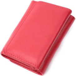 Портмоне ST Leather Из натуральной кожи Красное Фото 1