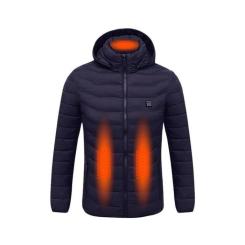 Куртка с подогревом Thermalli Cimone темно-синій S Фото 3