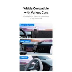 Универсальный автодержатель Baseus C02 Magnetic Phone Holder Cluster Black Фото 11