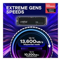 Накопитель SSD Micron M.2 2280 4TB T705 Фото 1