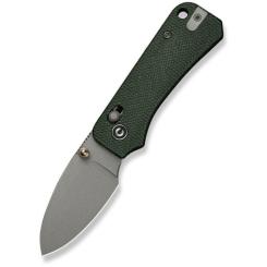Нож Civivi Baby Banter 2, Green Micarta, Stonewash Фото 1