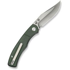 Нож Civivi Clingman, Green Micarta, Satin Фото 2