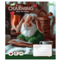 Тетрадь 1 вересня Charming А5 24 листа линия Фото 1